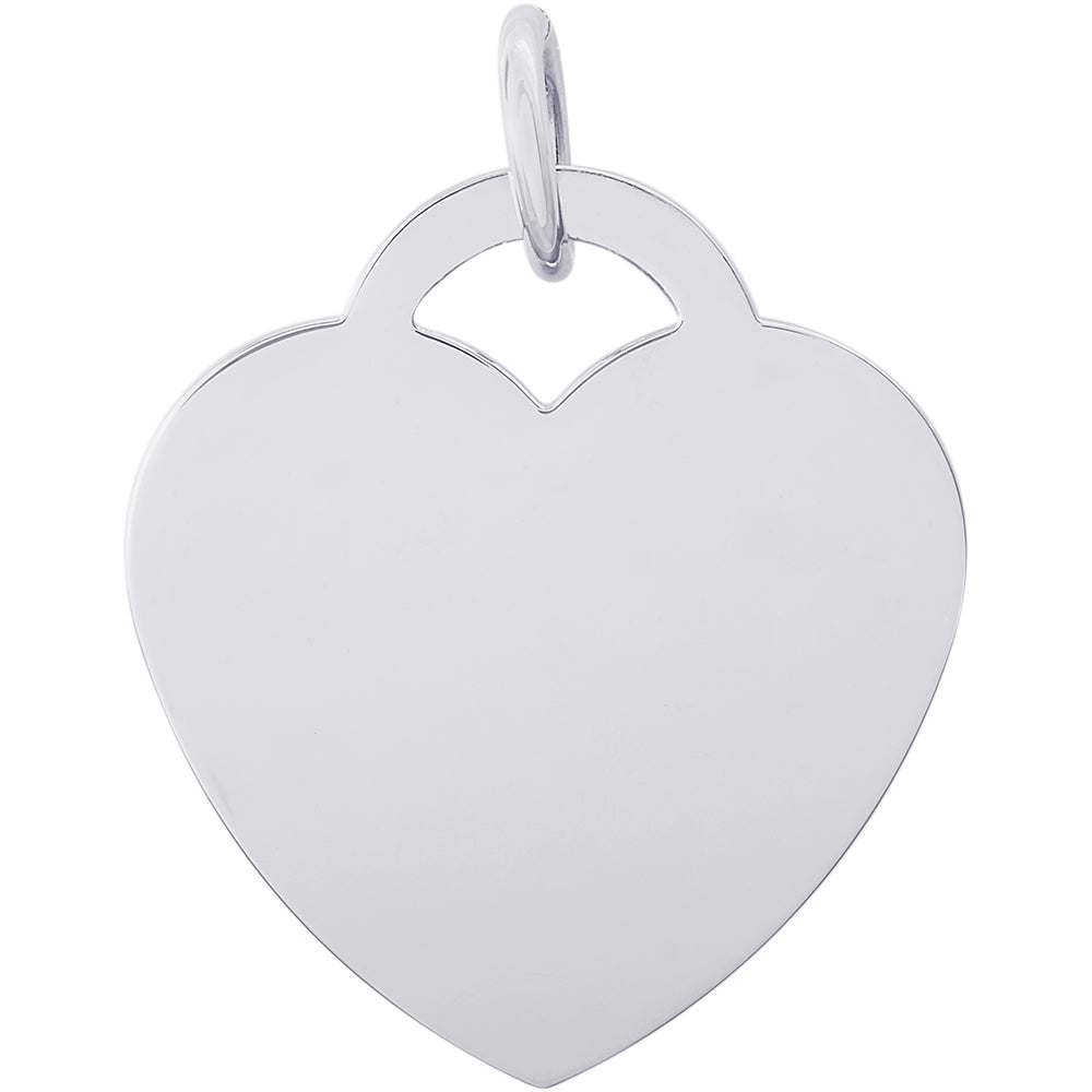 Rembrandt Sterling Silver Lare Heart - Classic Charm