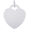 Rembrandt Sterling Silver Lare Heart - Classic Charm