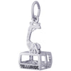 Rembrandt Sterling Silver Telluride Moving Gondola W/Bot Charm