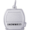 Rembrandt Sterling Silver Snowmass Cable Car Charm