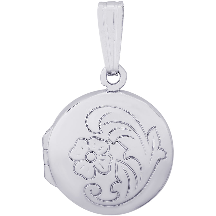 Rembrandt Sterling Silver Locket Charm